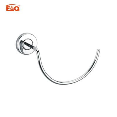 China Modern Bathroom Fittings Wall Mount Towel Ring Bath Hardware Accessory Fixtures Set for sale