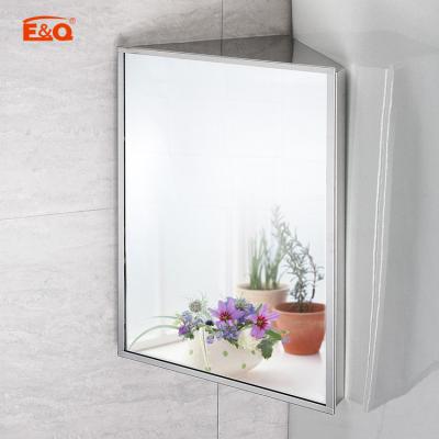 China Best Quality Sus304 Modern Bath Mirror Cabinet Triangular Mirror Cabinet For Bathroom for sale