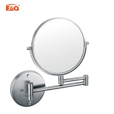 China Best Selling Modern Cosmetic Magnifying Bath Makeup Mirror Round Bathroom Magnifying Mirror for sale