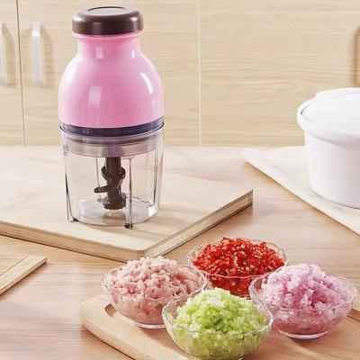 China Quatre New Mini Electric Food Processor Cutter Capsule Style Food Grinder for sale