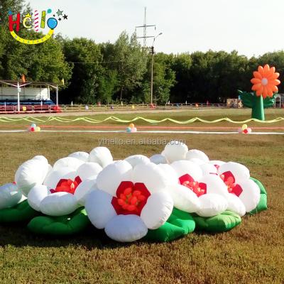 China Party Halloween Carnival Event Opening Ceremony Decoration Lighting Inflatable Flower Decoration Giant Inflatable Flower for sale