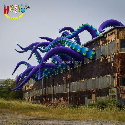 China Promotions Customized Giant Inflatable Octopus Tentacle For Street / Inflatable Octopus Leg for sale