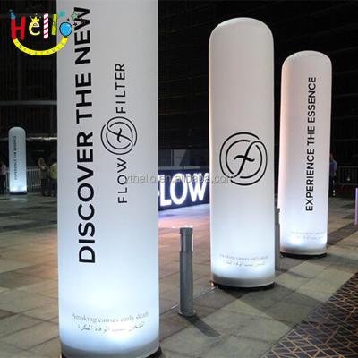 China event & Party Supplies Custom Printing Inflatable Advertising Column Tube for sale