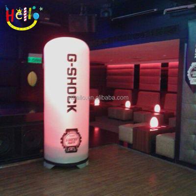 China event & Party Supplies Advertising Customized Inflatable Tube Display , Giant Inflatable LED Lighting Column for sale