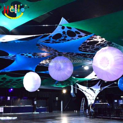 China Promotions Giant Inflatable Throw Ball Customized Lighting Inflatable Ball For Stage Decoration for sale