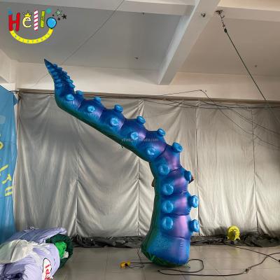 China Promotions Purple Ink Inflatable Fish Tentacle Giant Inflatable Octopus for sale