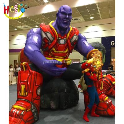 China event & Party Supplies Marvel Inflatable Movie Character Inflatable Cartoon Thanos for sale