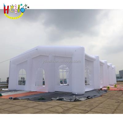 China event & Party Supplies New Top Grade Commercial Inflatable Tent Durable Inflatable White Seam Tent for sale