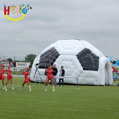 China Football Party Promotion Exhibition Display Inflatable Hot Sale Dome Tent for sale