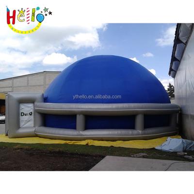 China Promotion planetarium projector planetarium school astronomy projection tent portable digital inflatable dome for sale