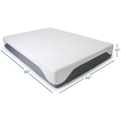 China Wholesale Foldable Single Color Softness Hotel Twin Full Size Memory Foam Mattress for sale