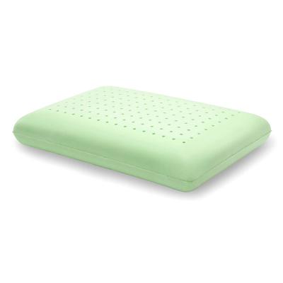 China Simple Style Memory Aloe Vera Big Neck Bed Memory Soft Foam Pillows For Sleep for sale