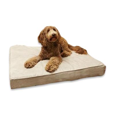 China Hot Selling Comfortable Soothing Orthopedic Travel Furniture Memory Foam Dog Beds for sale