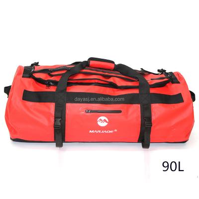 China Camping Hiking Floating Boating Beach Kayaking Fishing Swimming NEW STYLE 2018! ! high quality pvc tarpaulin waterproof duffel bag 30L 60L 90L for sale