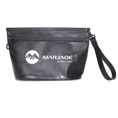 China 500D Fashion PVC Stylish Unisex Waterproof PVC Tarpaulin Handbag Cosmetic Dry Bag for sale