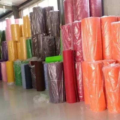 China Factory 1mm 2mm 3mm 4mm Recyclable 5mm Thick China Needle Felt Polyester Felt Nonwoven Fabric for sale