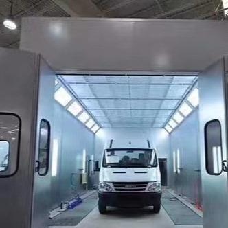 China Steel Vehicle Spray Booth with Included Curing System - Ideal for Automotive Industry for sale