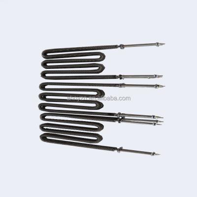 China Heavy Oil Refined Petroleum Bitumen Morden Style 304 Heating Element 1Kw Electric Finned Tube Air Heater Preheater for sale