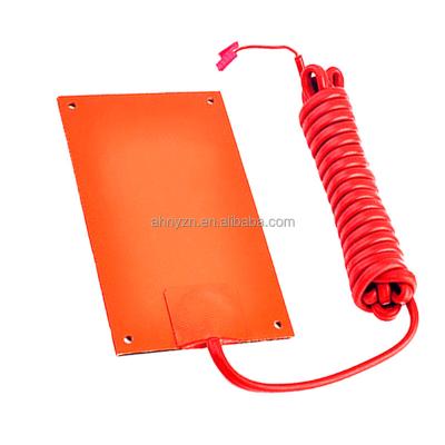 China Genuine Factory 3D Printer Heated Pad Plate Strip with 100K Thermistor Silicone Rubber Heater for sale