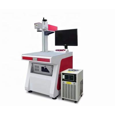 China Water-cooled UV laser marking machine glass/PCB/PVC/PP printing machine with 3W 5W 10W laser source laser engraver for sale