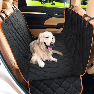 China Viable Waterproof Car Rear Dog Hammock Seat Cover Large Dog Car Rear Seat Cover Protector for sale