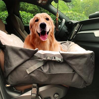 China Travel Vehicles Pet Travel Accessories Outdoor Beds Safty Seat Car Bed Booster Dog Car Seat Indoor for sale