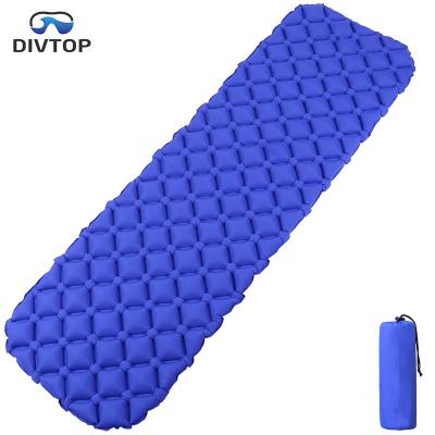 China Beach Mat Inflatable Camping Pad Self Inflating Camping Sleep Pad Self Increasing Mattress for sale