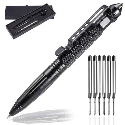 China 18 In One Function Nazhaosen Defense Tool Glass Tungsten Gear Survival Pen Stainless Steel Tactical Military Outdoor Cut for sale