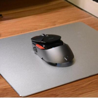 China Custom Metal Mouse Pad Industry CNC Aluminum Alloy Non-slip Waterproof Mouse Pad for sale