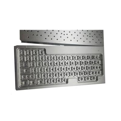 China Industry CNC Aluminum Alloy Keyboard Shell Aluminum Custom Plastic Parts Non-standard Hardware Parts Custom Processing for sale