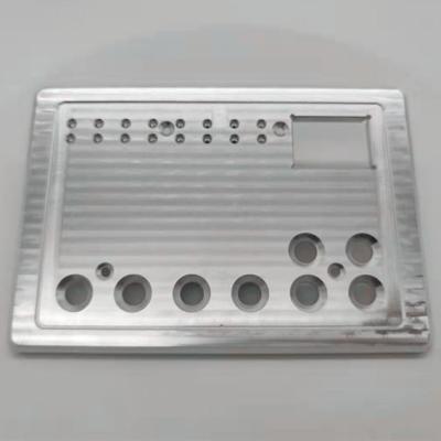 China Aluminum Alloy Custom Machining CNC Panel Laser Button Construction Video Panel for sale