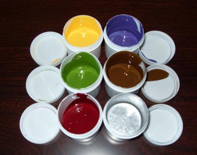 China Ink PET screen printing ink, high gloss, environmental protection, strong adhesion for sale