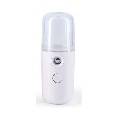 China Mini Nano Mist Sanitizer Sprayer Moisturizer Portable Refillable Nano Mist Alcohol Sprayer With 7 Colors For Face Moisture for sale