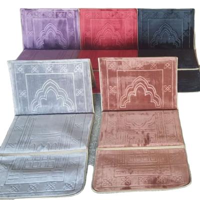 China Mosque Ramadan Eid Mubarak Decor Waterproof Islamic Muslim Travel Prayer Mat Pocket For Home Bedroom Decoration for sale