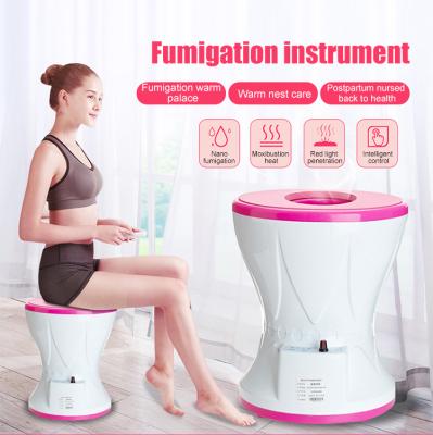 China Female Genitals Cleaning Steamer Convenient Herb Clean Tub Vaginal Yoni Steamer Seat Steaming Chair For Home for sale