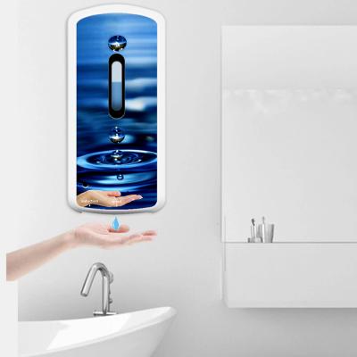 China 1000ML IMD Modern Design Soap Hand Dispenser Wall Mount Automatic Liquid Soap Dispenser for sale