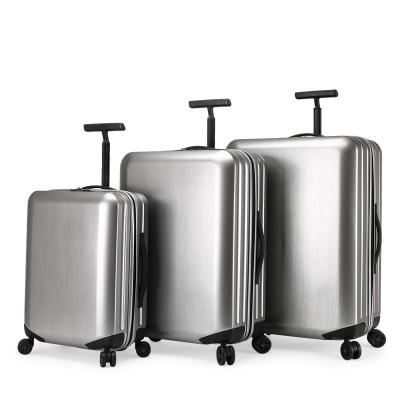 China 3 Pcs Luggage Travel / Business / Other Travel Set Trolley Carry On Suitcase Bag ABS+PC for sale