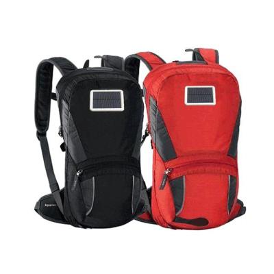 China Guangzhou Supplier Waterproof Anti-theft Solar Powered Backpack With USB Charge for sale