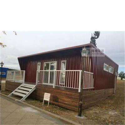 China Lightweight cabin design prefab log house, prefab house cabin, low cost wooden house for sale