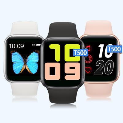 China IWO Series 5 Touch Screen Smart Watch Phone Reloj lnteligente IOS T500 Android Smartwatch For Phone for sale