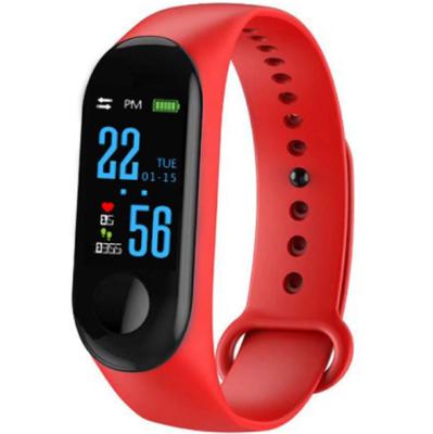 China Silica Gel Band M3 Sleep Monitor Fitness Tracker IP67 Smart Waterproof Sport M3 Smartband And 2020 Latest M3 Plastic Smart Wristband for sale