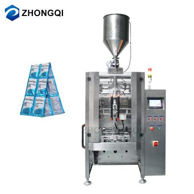 China Automatic Weighing Food Fill Washer 200ml 500ml Washer Water Liquid Detergent Packaging Machine for sale