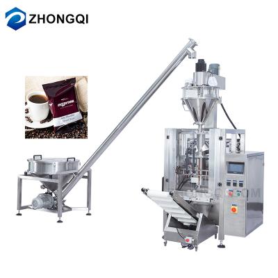 China Chemical Heat Sealer Screw Counting Packing Machine Coffee Powder Stirrer Packing Machine For 500g 1kg for sale