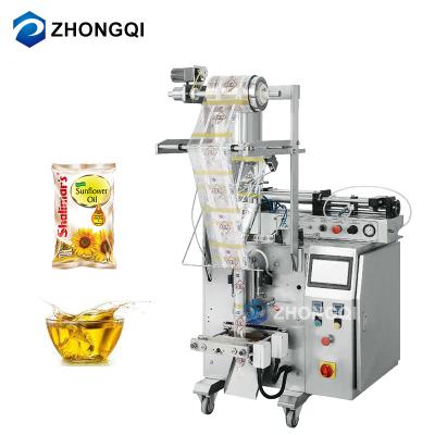 China Automatic Weighing Food Soy Sauce Oil Palm Liquid Filling Packaging Machine for sale