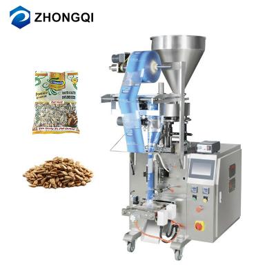 China High efficiency automatic weighing pellet package kimchi pop corn granola grains dry foods packaging machine for sale