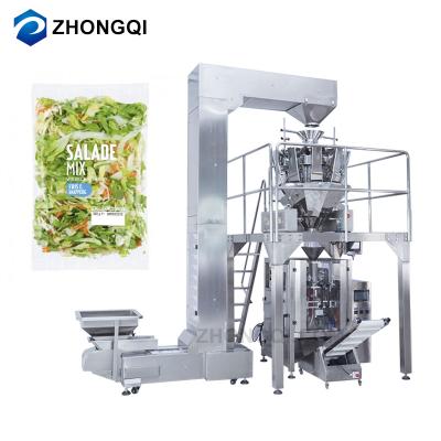 China Package Product Granule Chemical Automatic Linear Weighing Packaging Machine For Potato Chips Pickles Dumplings for sale