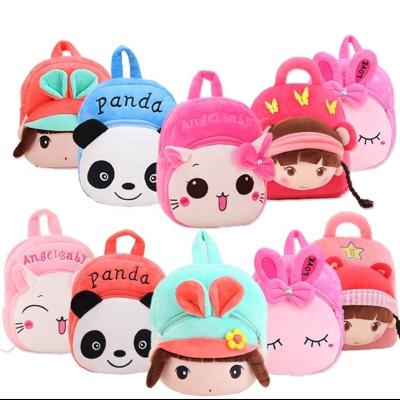 China Wholesale Plush Stuffed Toy Backpack For Kids Cute Animal School Bag For Kids Plush Cartoon Backpack for sale