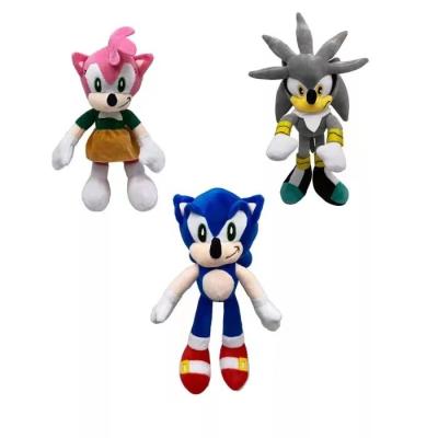 China Super Doll Stuffed Sonic Plush Toy For Kids Cartoon Character - Buy Super Soft Plush Toy 27CM Sonic Plush Toys for sale