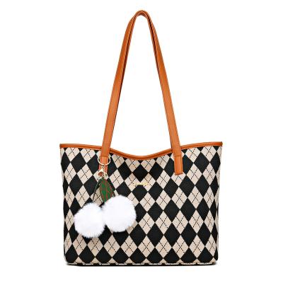 China Wholesale Fashion Handbag For Women Fashion Shoulder Tote Ladies Big Capacity Shopping Bag Taninsy Customized Clear Vinyl Canvas for sale