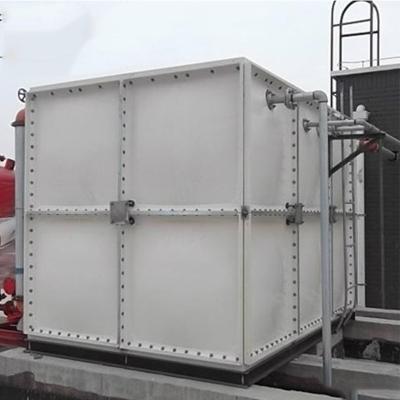 China Factory Marketing Plan New Product High Quality Economic Durable Smc Frp Grp 30m3/100m3/50m3 Water Tank for sale